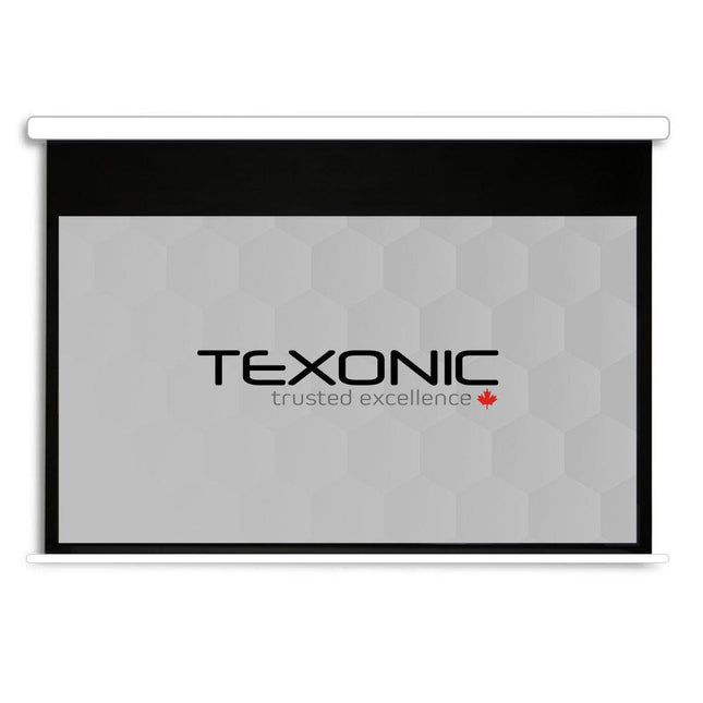 100" Motorized Matte Grey Screen for Home & Office - TEXONIC AV Inc