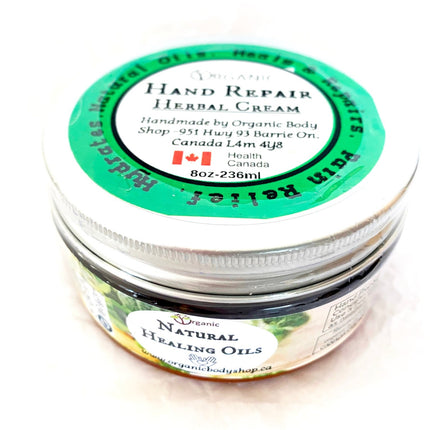 Hand Repair Cream. Herbal healing remedy.246ml - Just Simcoe