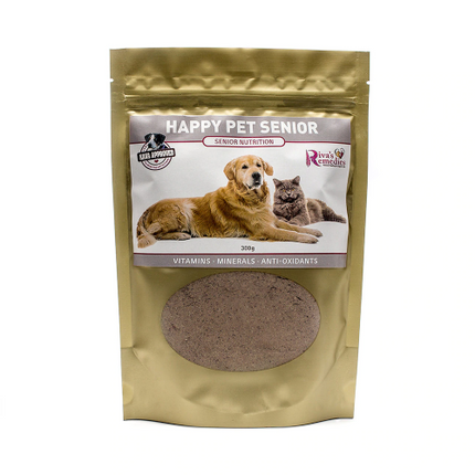 RIVAS REMEDIES HAPPY PETS, SENIOR 300G