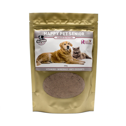 RIVAS REMEDIES HAPPY PETS, SENIOR 300G