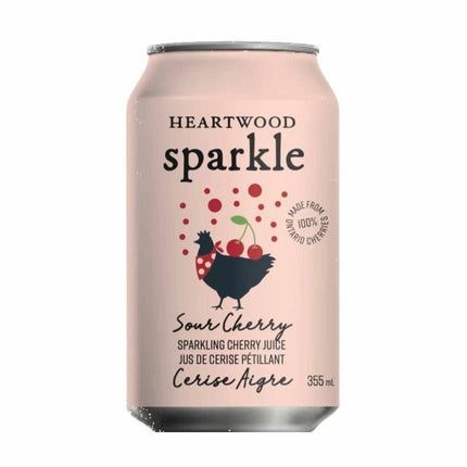 Heartwood Sparkle Sour Cherry Sparkling Juice - Just Simcoe