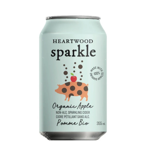 Heartwood Sparkle Organic Apple Non-Alcoholic Cider