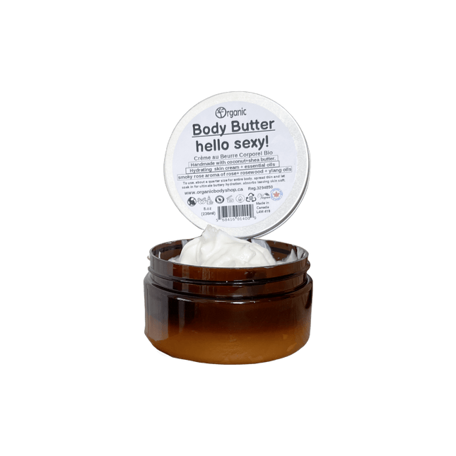 Body Butter.hello sexy! Organic 2oz travel size - Just Simcoe