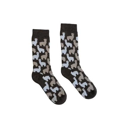 Alpaca Socks Print - Just Simcoe