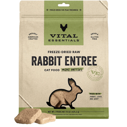 VE CAT FD RABBIT MINI NIBS 12OZ - Just Simcoe