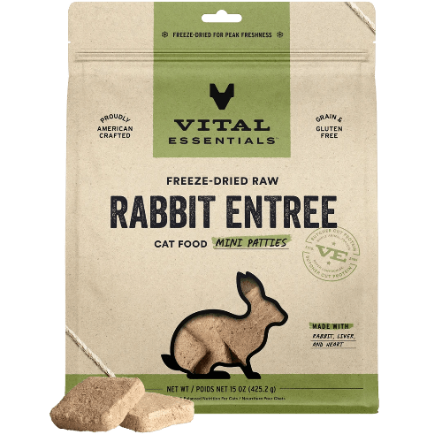 VE CAT FD RABBIT MINI NIBS 12OZ - Just Simcoe
