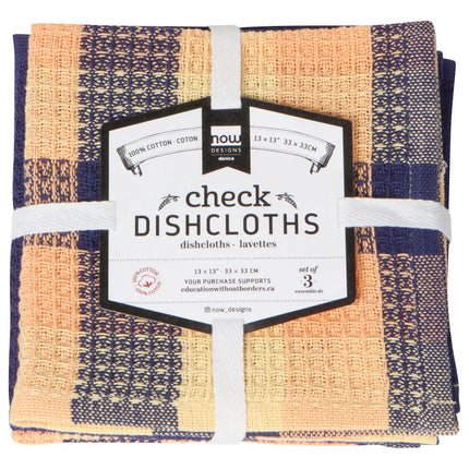 Danica Check Dishcloths
