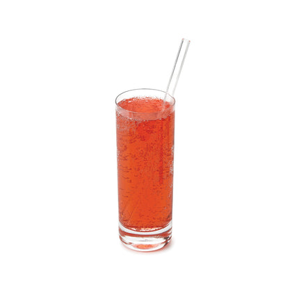 Set of 4 Glass Straws with Brush