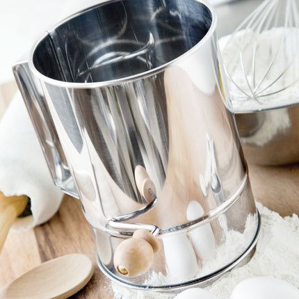 Flour Sifter- Crank