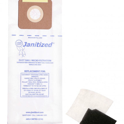 Carpet Pro Vacuum Bags