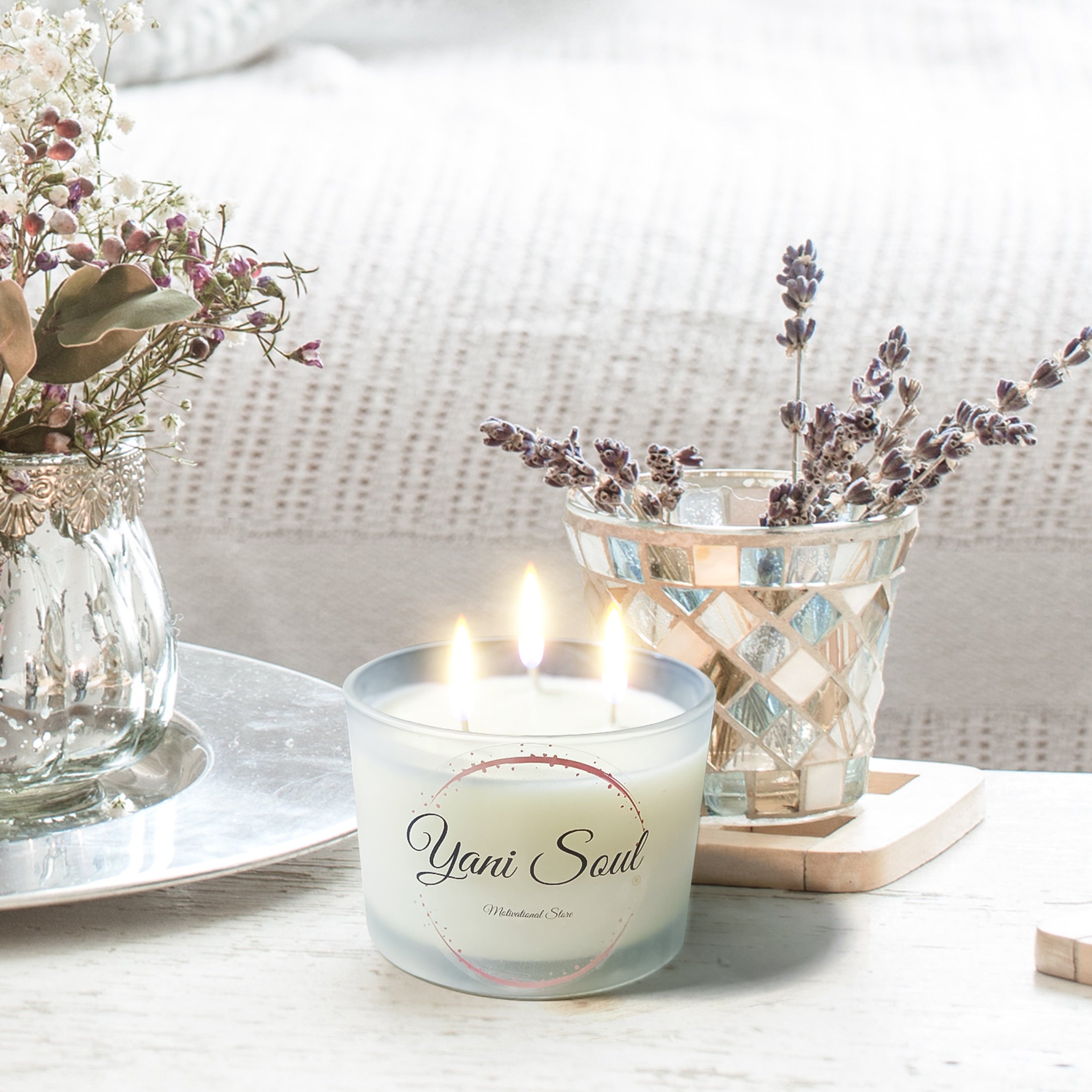 The Sensual Moon Soy Wax Luxury Candles  Scent to Lift Your Spirit & Transform the Room