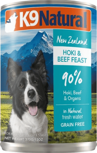 K9 NATURAL HOKI/BEEF DOG CAN 13OZ - Just Simcoe