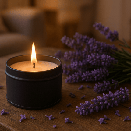 Soy candle. Calm Lavender 8oz - Just Simcoe