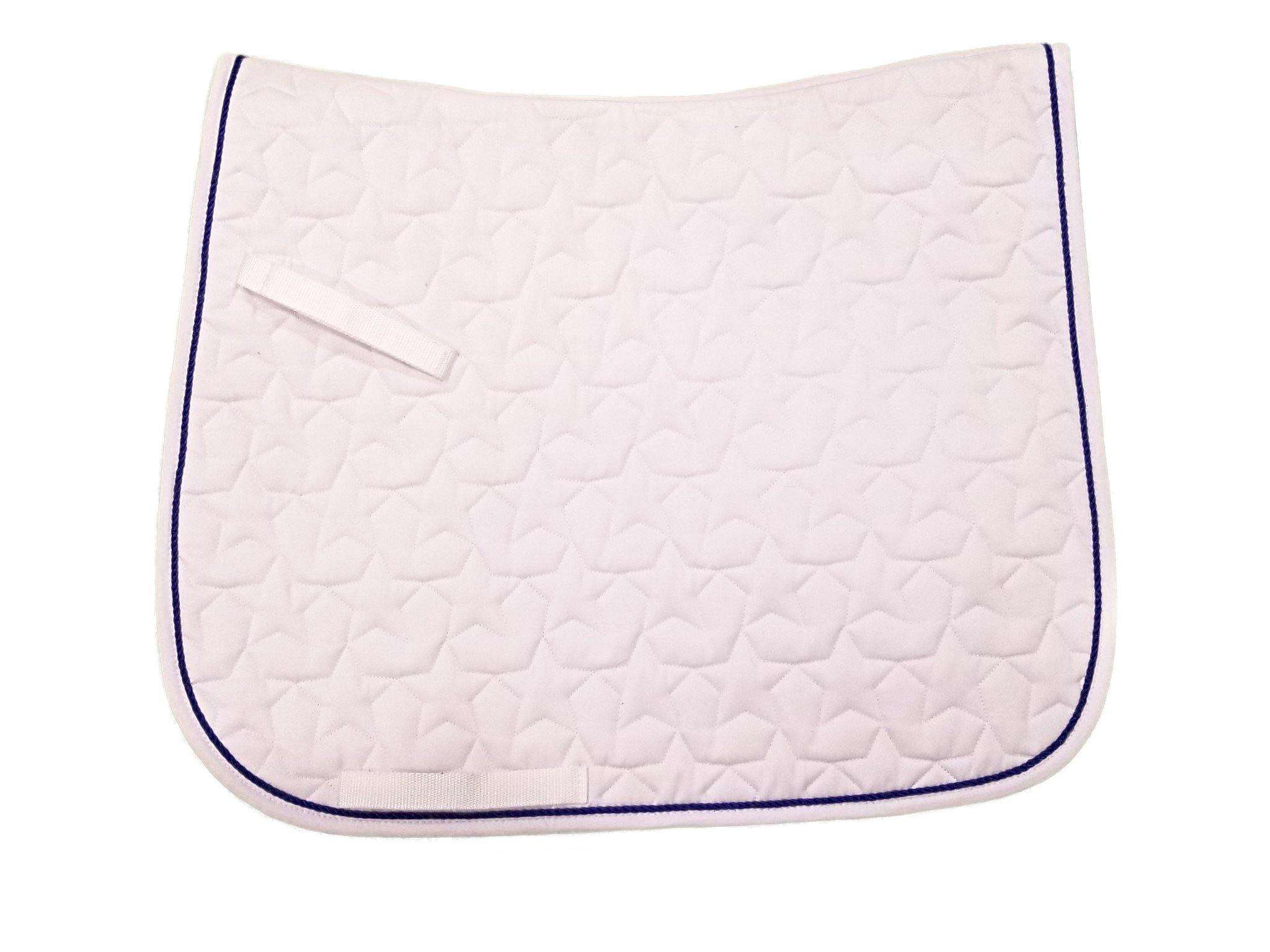 XL SUPERSTAR Dressage Saddle Pad - Blue, Red or Purple **RED TAG