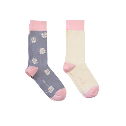 Pima Cotton Socks Patterned 2 Pack - Just Simcoe