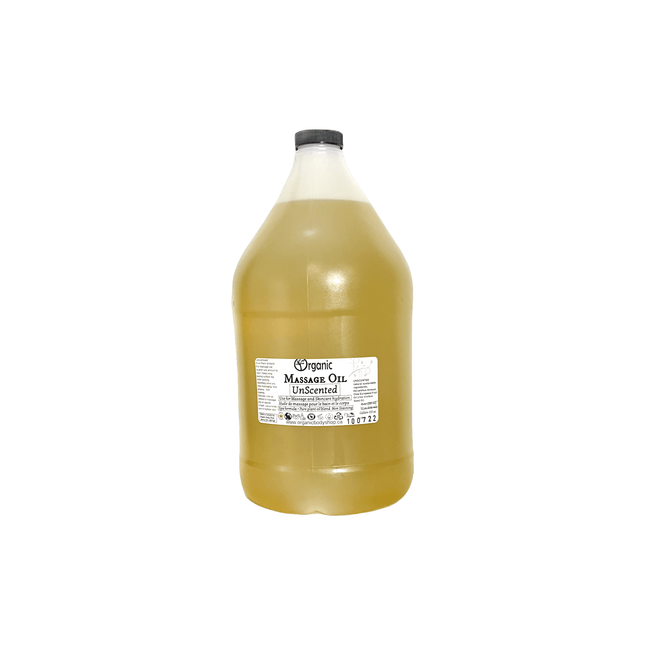 Massage Oil. Organic. Unscented. Gallon - Just Simcoe