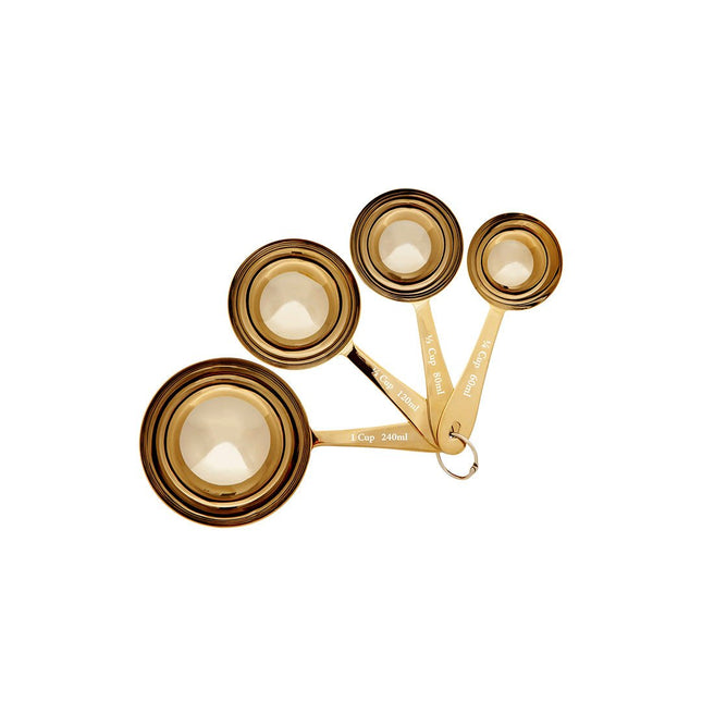Gold Measuring Cups Set of 4 - Just Simcoe