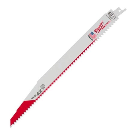 Milwaukee 12" X 5 TPI The AX Sawzall Blade