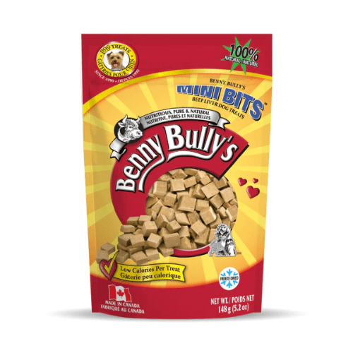 BENNY BULLYS LIVER MINI BITS 148G - Just Simcoe
