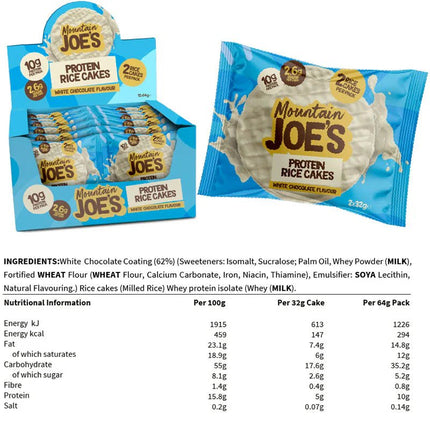 Mountain Joes Protein Rice Cake - Just Simcoe