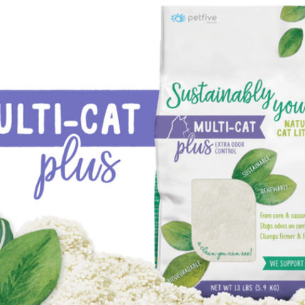 SUSTAINABLY YOURS CAT LITTER PLUS 13LB