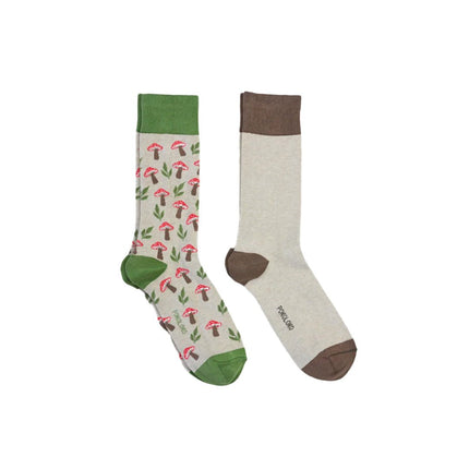 Mushroom Meadow Pima Cotton Socks 2 - Pack - Just Simcoe