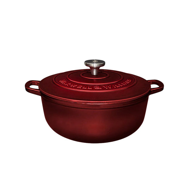 Cast Iron 6.2L Round Casserole - Just Simcoe