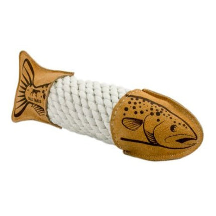 TTAILS LEATHER/ROPE TROUT 15" - Just Simcoe
