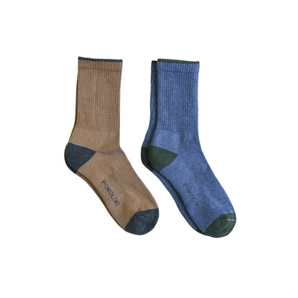 Pima Cotton Socks Heel Toe 2 - Pack - Just Simcoe