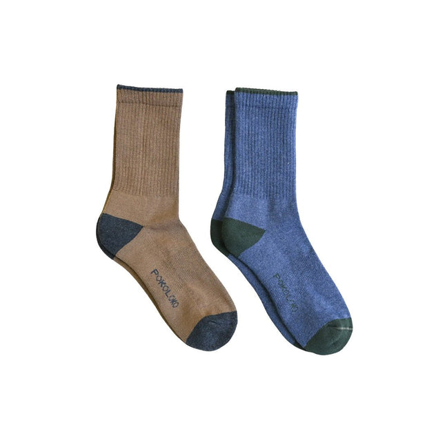 Pima Cotton Socks Heel Toe 2 - Pack - Just Simcoe