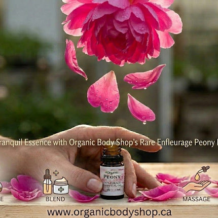 Peony Enfleurage Essential Oil. Wildcrafted -Ontario 5ml - JustSimcoe.ca
