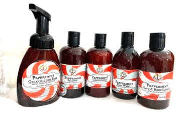 Peppermint Body Wash - cool mint - Just Simcoe