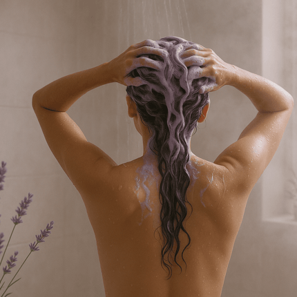 Volume Shampoo. Shine. Balance.Calm lavender.8oz - Just Simcoe