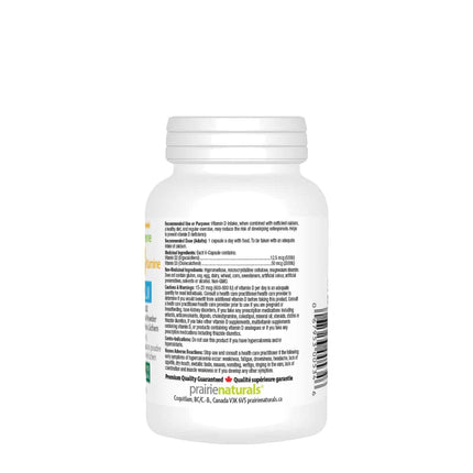 Prairie Naturals - Vitamin D3 2500IU - Just Simcoe