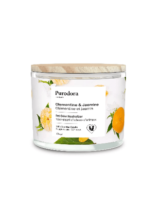 PURODORA ODOR NEUT CANDLE CLEM/JAS - Just Simcoe