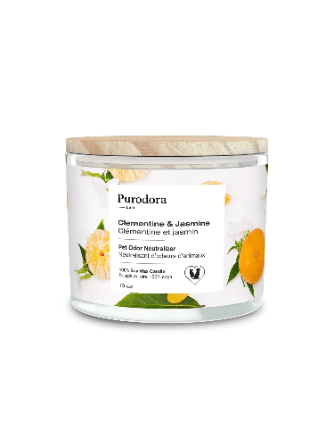 PURODORA ODOR NEUT CANDLE CLEM/JAS - Just Simcoe
