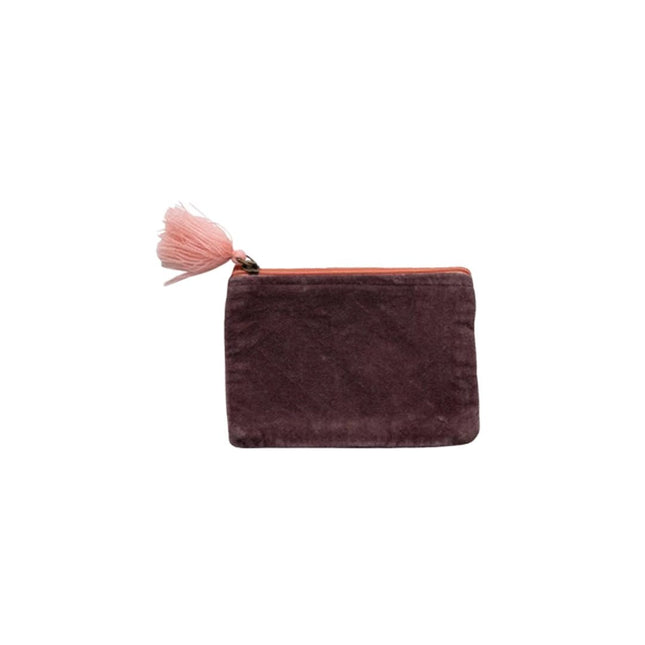 Velvet Zip Pouch - Just Simcoe