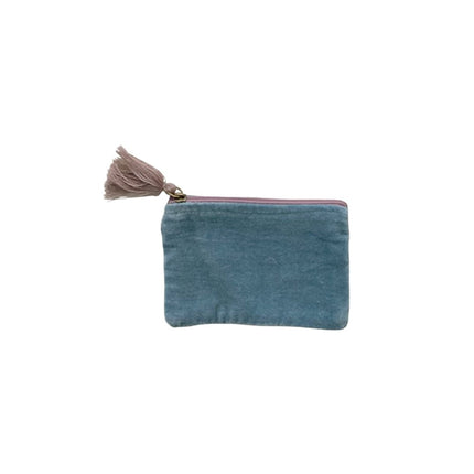Velvet Zip Pouch - Just Simcoe