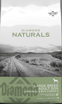 Diamond Naturals LARGE BREED ADULT DOG LAMB MEAL & RICE FORMULA 40LBS