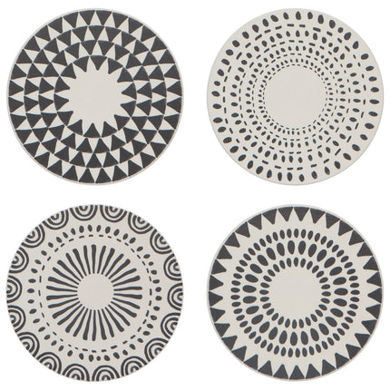 Orbit Soak Up Round Coaster- Set of 4