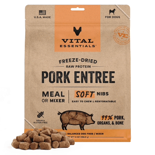 VE DOG FD PORK SOFT NIBS 14OZ - Just Simcoe