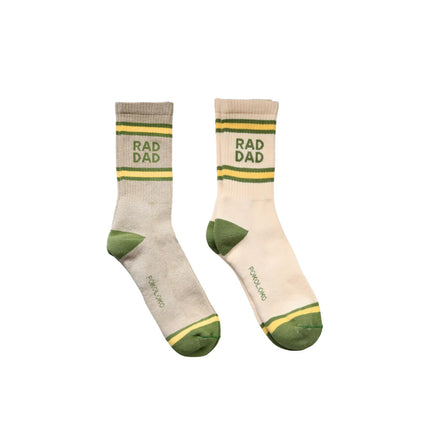 Rad Dad Pima Cotton Socks Heel Toe 2-Pack