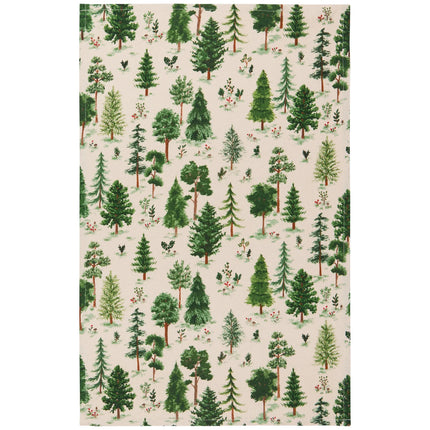 Woodland Printed Cotton Dishtowel