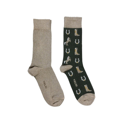 Pima Cotton Socks Patterned 2 Pack - Just Simcoe
