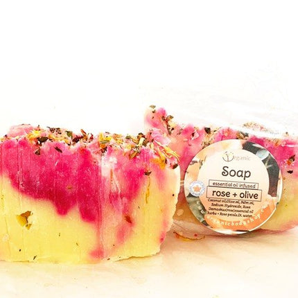 Rose artesian soap bar - Just Simcoe