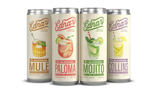 Sober Sampler: Edna’s Mocktails Mixed 4 - Pack - Just Simcoe