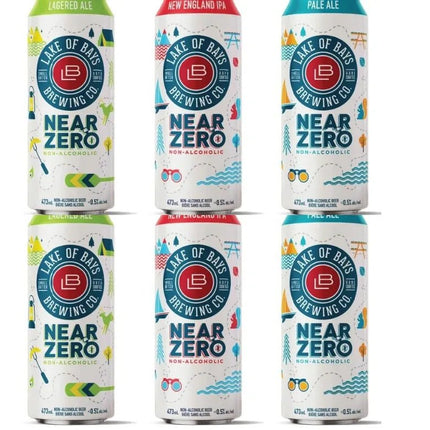 Lake of Bays Sober Sampler: 6 Pack Assorted Beer Cans - Just Simcoe