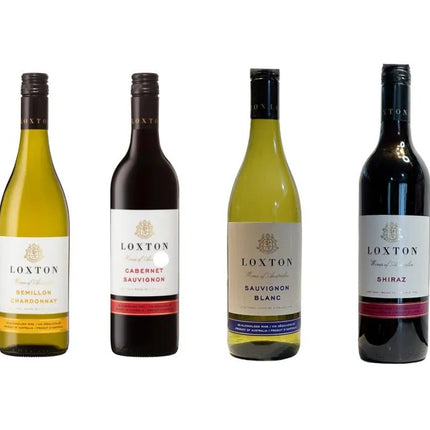 Sober Sampler: Loxton Mixed 4 Pack Assorted Non - Alcoholic Wines - Just Simcoe