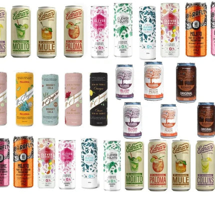 Sober Sampler: One - A - Day Monthly Mix Non - Alcoholic Cocktail Pack - Just Simcoe
