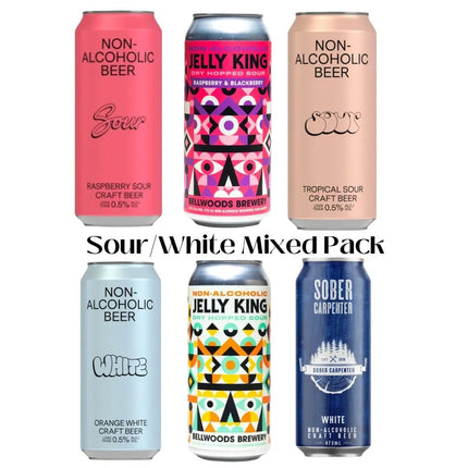 Non - Alcoholic Sour & Citrus Mixed 6 Beer Pack - Just Simcoe